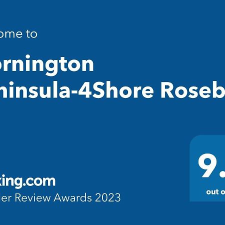 Mornington Peninsula-4Shore Rosebud Villa Esterno foto